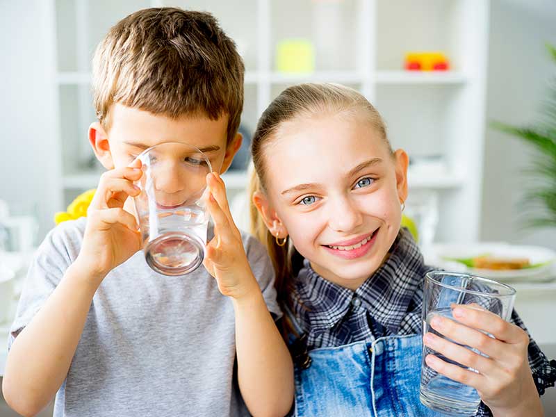 سلامتی کودکان با تصفیه آب خانگی
